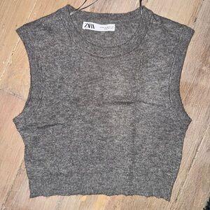 Zara Knit Sleeveless Top